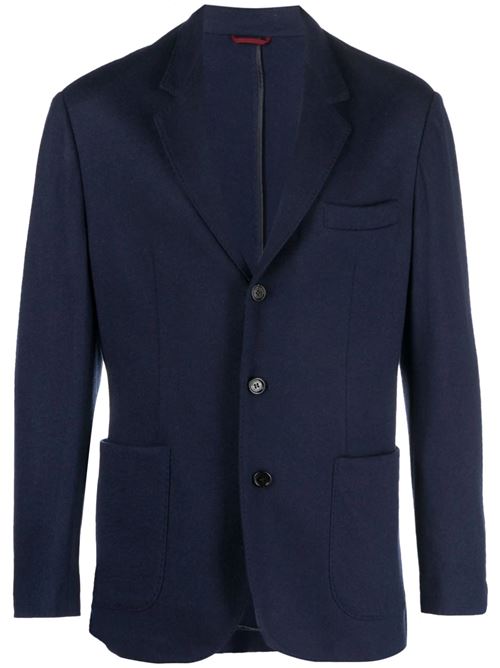 Navy blue cashmere jacket BRUNELLO CUCINELLI | ML8968J01C8272